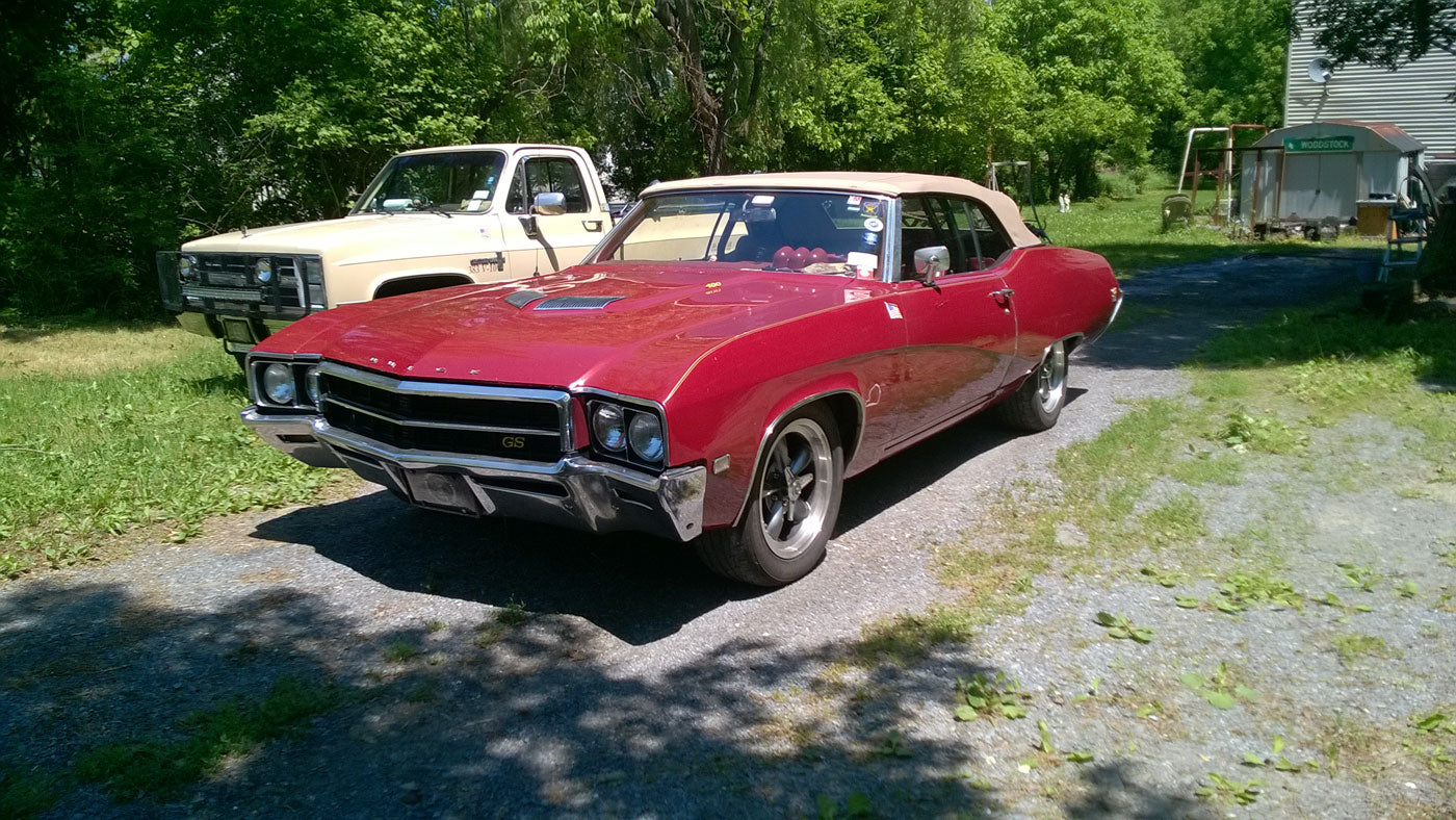 1969 Buick GS400 and 1987 Chevy V10